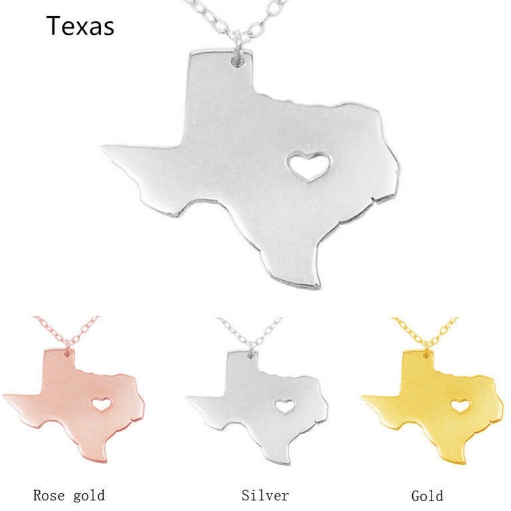 🌵 Texas Heart Necklace 🌵